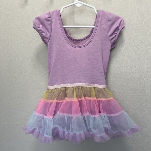 H&M x Hasbro | My Little Pony Sparkle Rainbow Tutu Dress 18-24 Months Purple - Picture 7 of 8